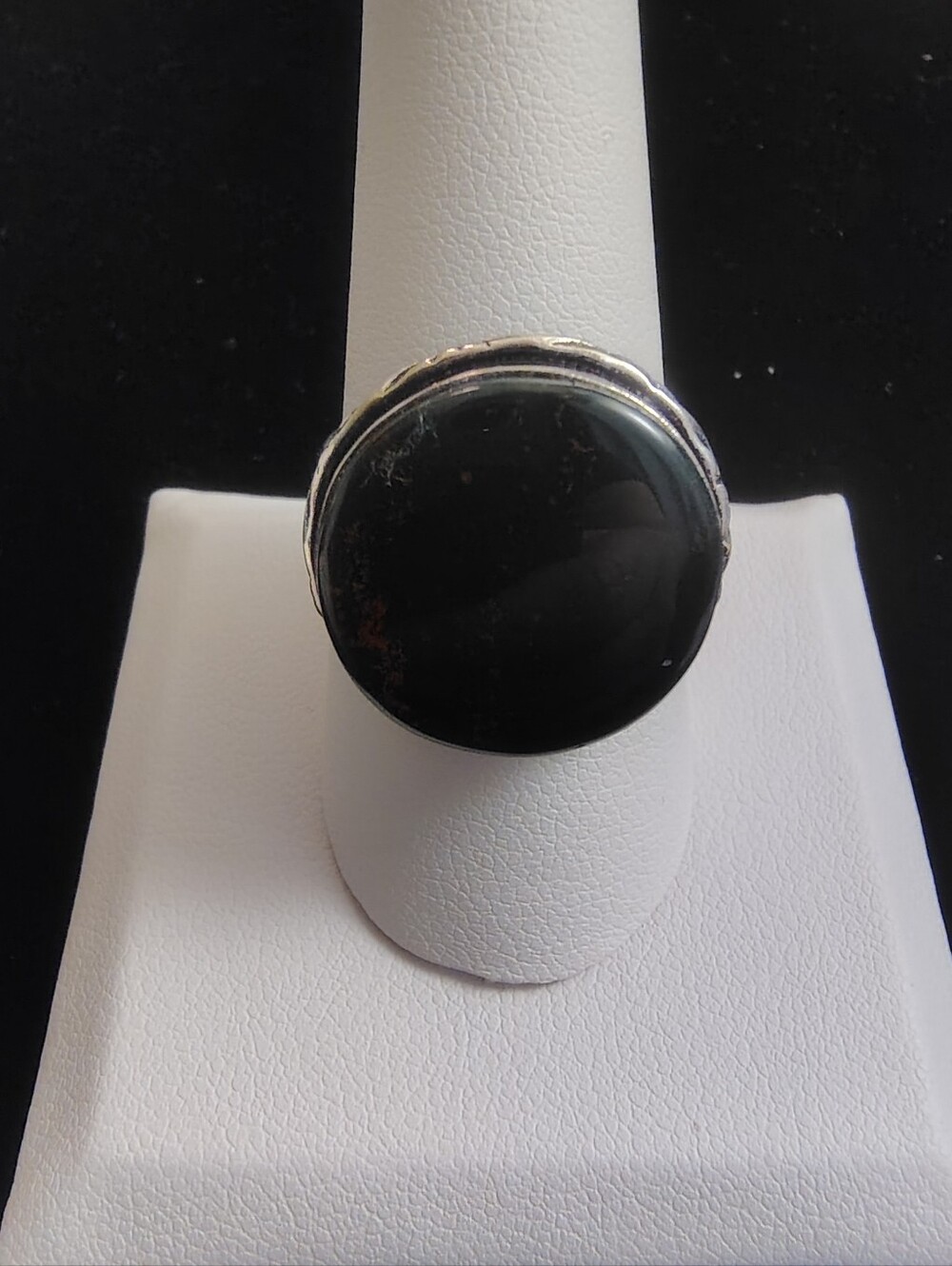 Mahogany Obsidian Statement Ring